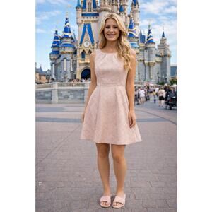 Walt Disney World 50th Anniversary Cinderella Castle Dress Shop Women Size Small